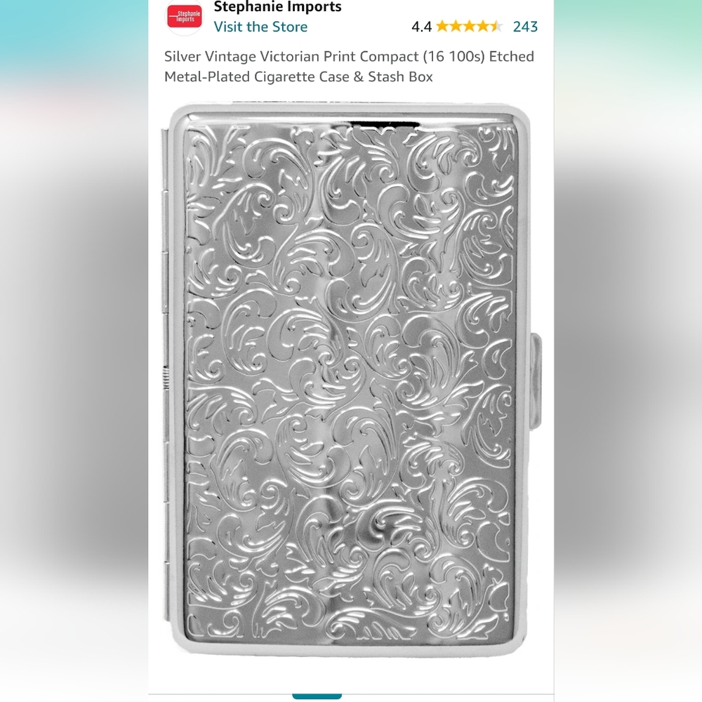 Silver Metal Wallet